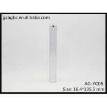 Fashionable&Empty Aluminum Round Mascara Tube AG-YC08, AGPM Cosmetic Packaging , Custom Colors/Logo